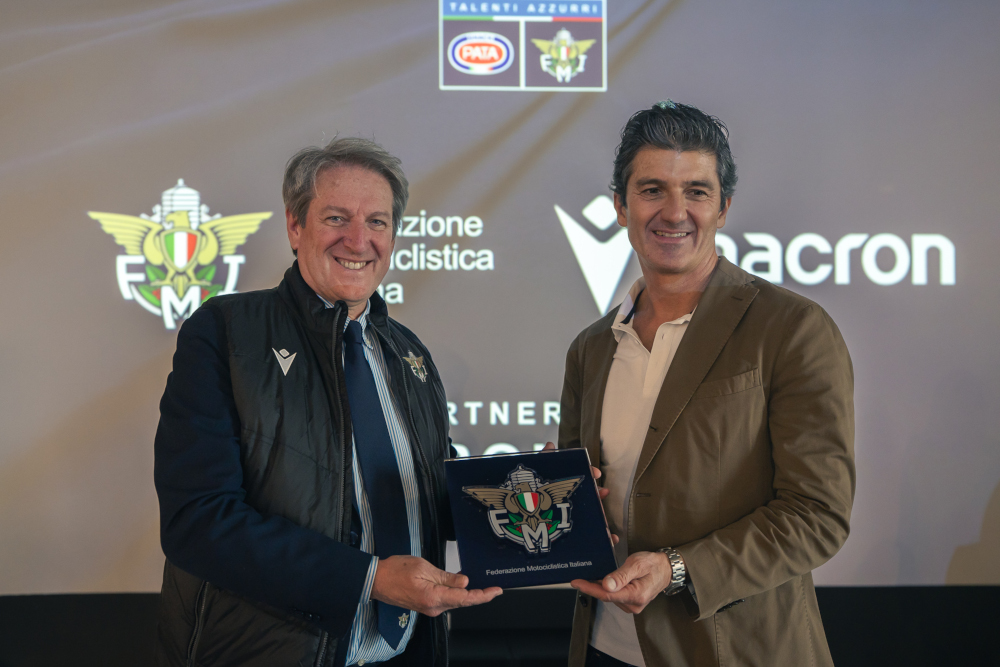 AL VIA LA PARTNERSHIP  TRA MACRON E FEDERAZIONE MOTOCICLISTICA ITALIANA 